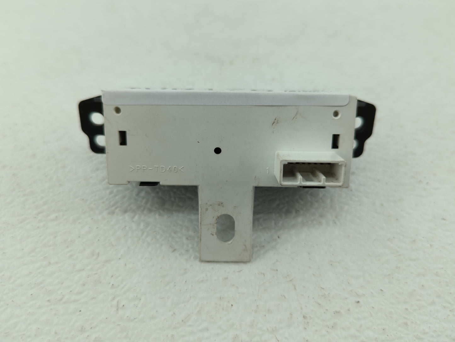 2010 Toyota Corolla Digitial Dash Clock P/N:55440-12170 Fits OEM Used Auto Parts - Oemusedautoparts1.com