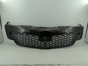 2009-2010 Toyota Corolla Front Grille Bumper Not Included Black - Oemusedautoparts1.com