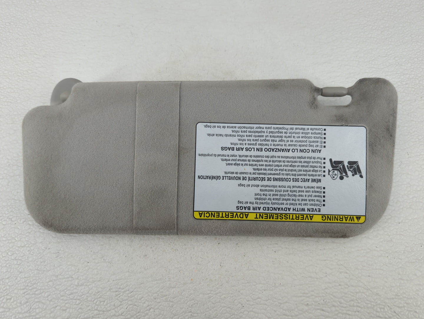 2009-2013 Toyota Corolla Sun Visor Shade Replacement Passenger Right Mirror Fits Fits 2009 2010 2011 2012 2013 OEM Used Auto