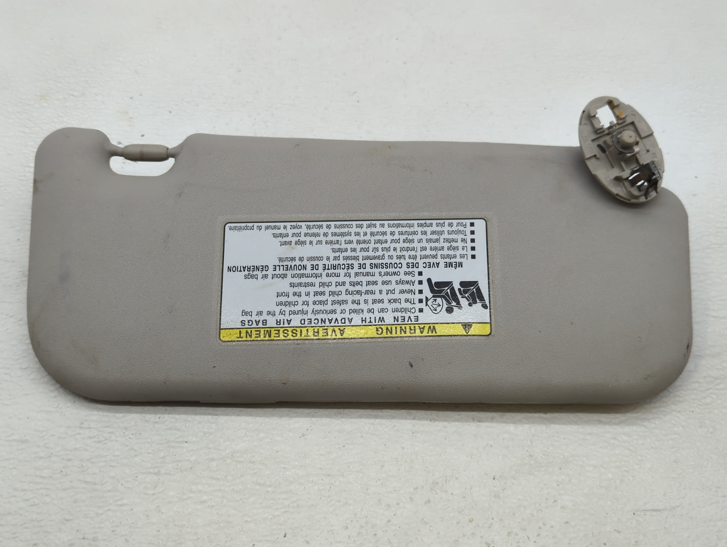 2009-2013 Toyota Corolla Sun Visor Shade Replacement Driver Left Mirror Fits Fits 2009 2010 2011 2012 2013 OEM Used Auto Par