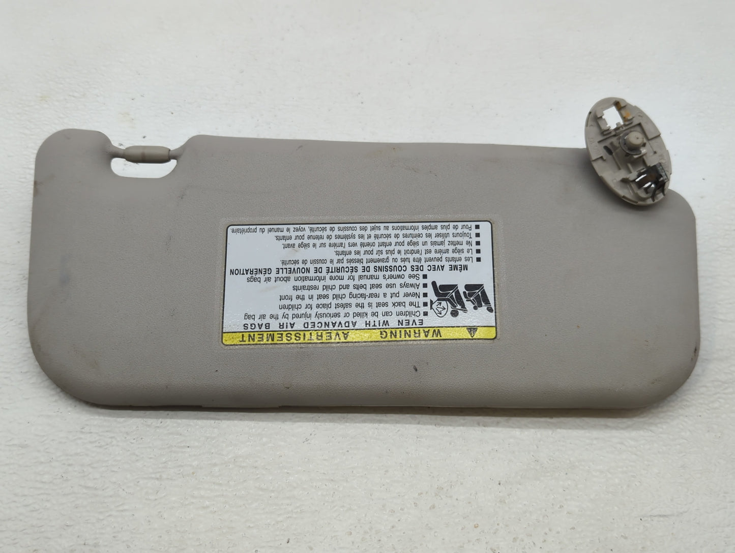 2009-2013 Toyota Corolla Sun Visor Shade Replacement Driver Left Mirror Fits Fits 2009 2010 2011 2012 2013 OEM Used Auto Par