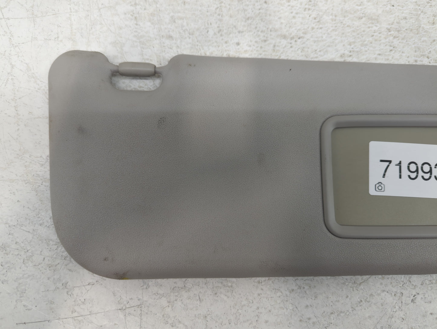 2009-2013 Toyota Corolla Sun Visor Shade Replacement Passenger Right Mirror Fits Fits 2009 2010 2011 2012 2013 OEM Used Auto