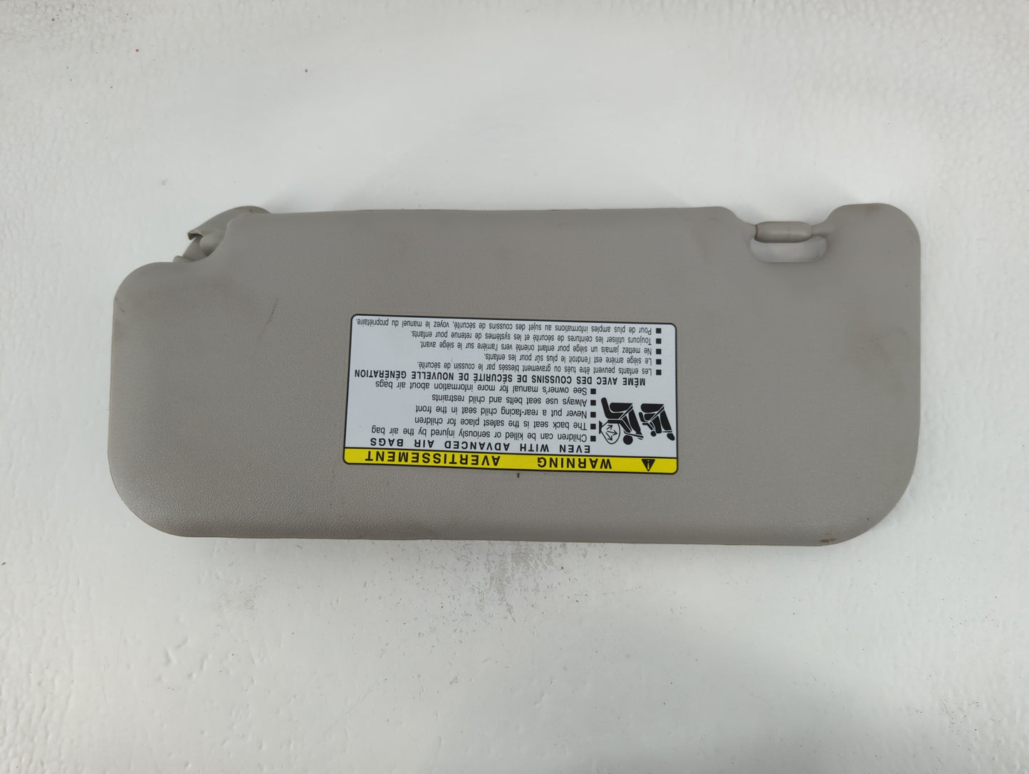 2009-2013 Toyota Corolla Sun Visor Shade Replacement Passenger Right Mirror Fits Fits 2009 2010 2011 2012 2013 OEM Used Auto