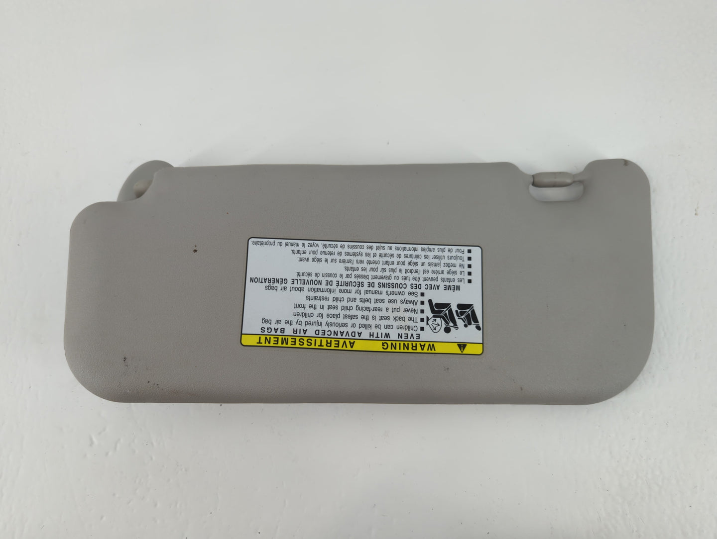 2009-2013 Toyota Corolla Sun Visor Shade Replacement Passenger Right Mirror Fits Fits 2009 2010 2011 2012 2013 OEM Used Auto