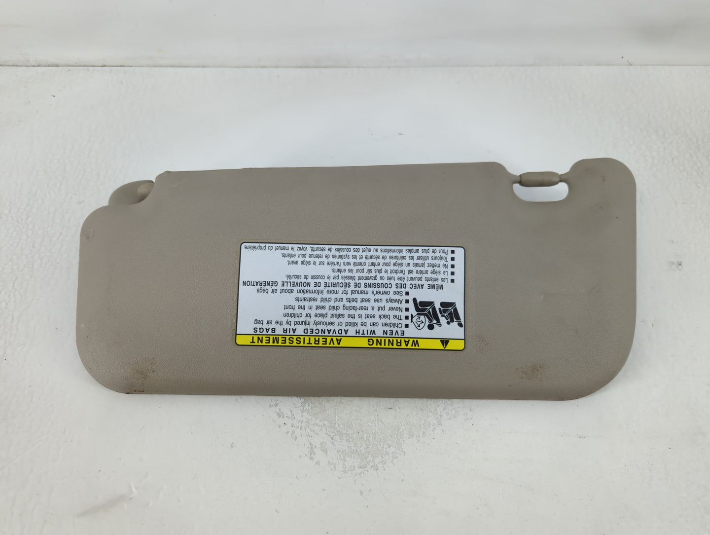 2009-2013 Toyota Corolla Sun Visor Shade Replacement Driver Left Mirror Fits Fits 2009 2010 2011 2012 2013 OEM Used Auto Par