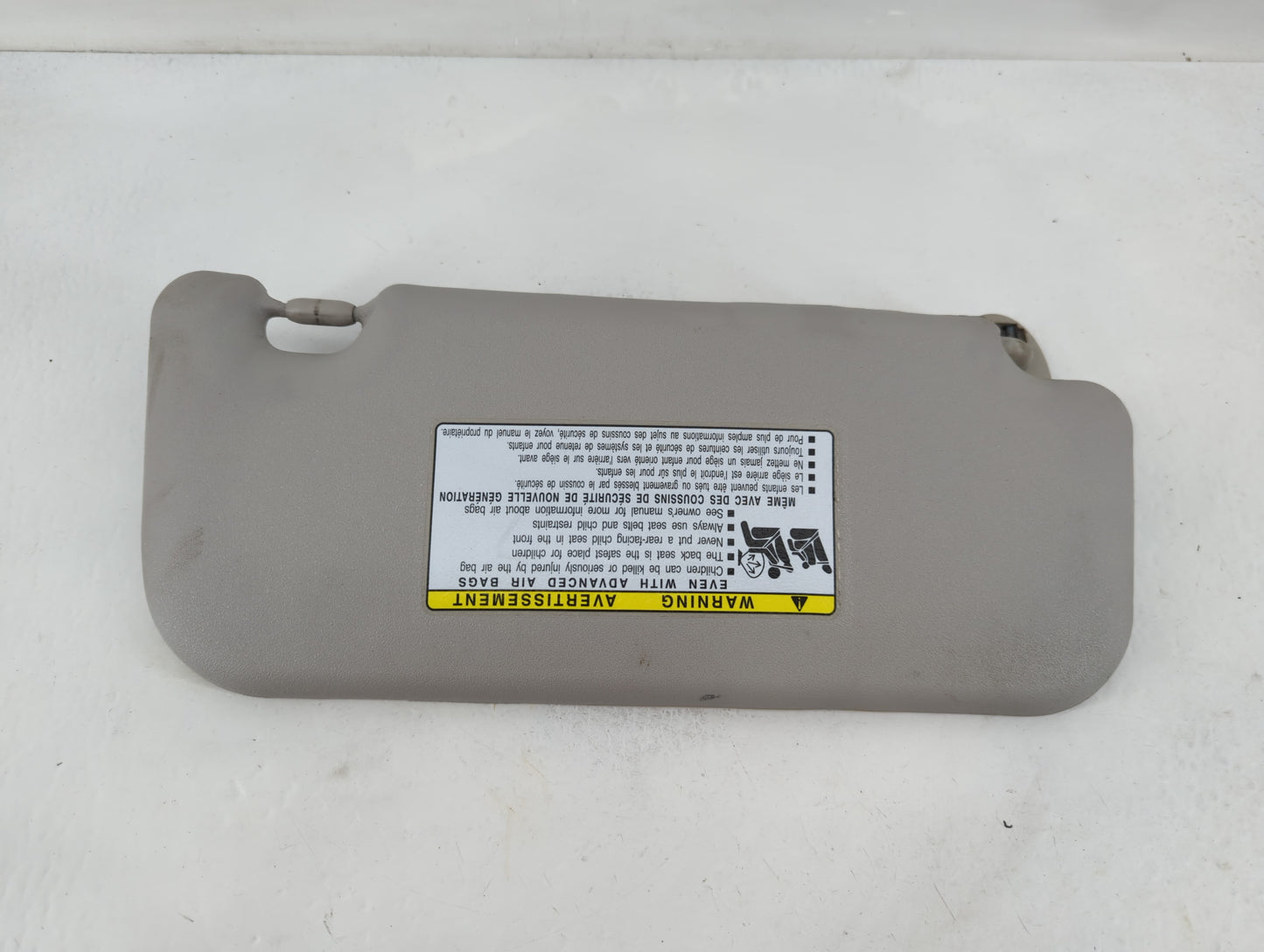 2009-2013 Toyota Corolla Sun Visor Shade Replacement Driver Left Mirror Fits Fits 2009 2010 2011 2012 2013 OEM Used Auto Par