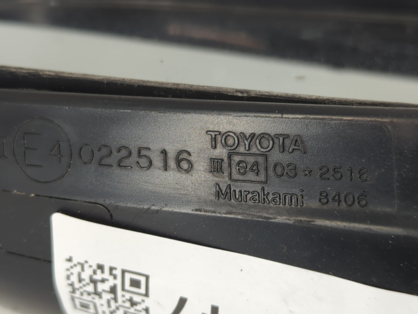 2008-2013 Toyota Highlander Driver Side View Mirror - Left Door Mirror OEM Used - Oemusedautoparts1.com