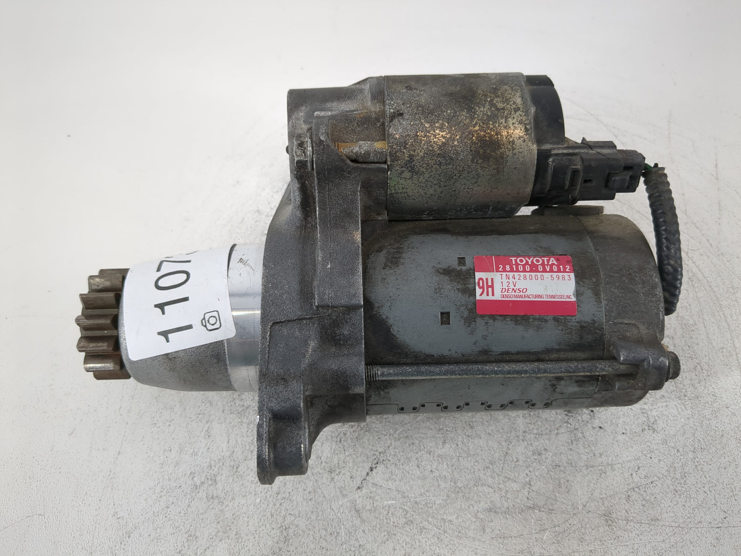 2009-2012 Toyota Highlander Car Starter Motor Solenoid OEM P/N:TN428000-5983 28100-0V012 Fits OEM Used Auto Parts - Oemuseda