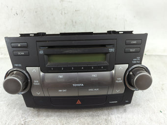 compare product 2008-2010 Toyota Highlander Radio AM FM Cd Player Receiver Replacement P/N:86120-48E50-E0 CQ-ET8660A Fits Fits 2008 2009 2010 OEM Used Auto Parts