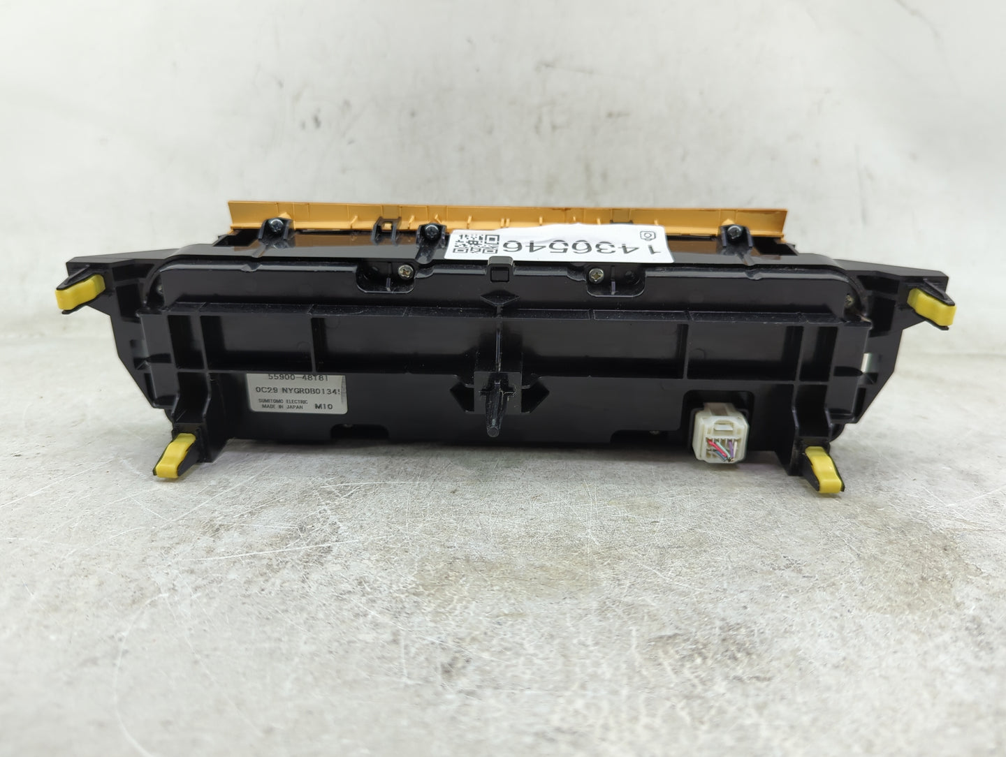 2010 Toyota Highlander Climate Control Module Temperature AC/Heater Replacement P/N:55900-48181 Fits OEM Used Auto Parts - O