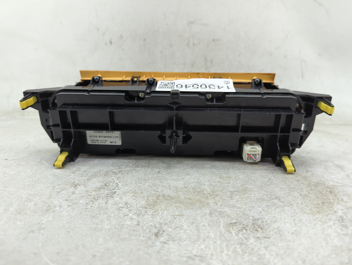 2010 Toyota Highlander Climate Control Module Temperature AC/Heater Replacement P/N:55900-48181 Fits OEM Used Auto Parts - O