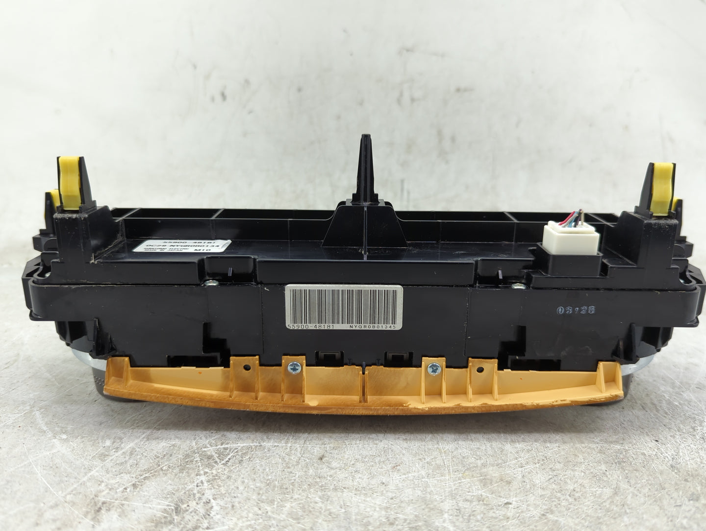 2010 Toyota Highlander Climate Control Module Temperature AC/Heater Replacement P/N:55900-48181 Fits OEM Used Auto Parts - O