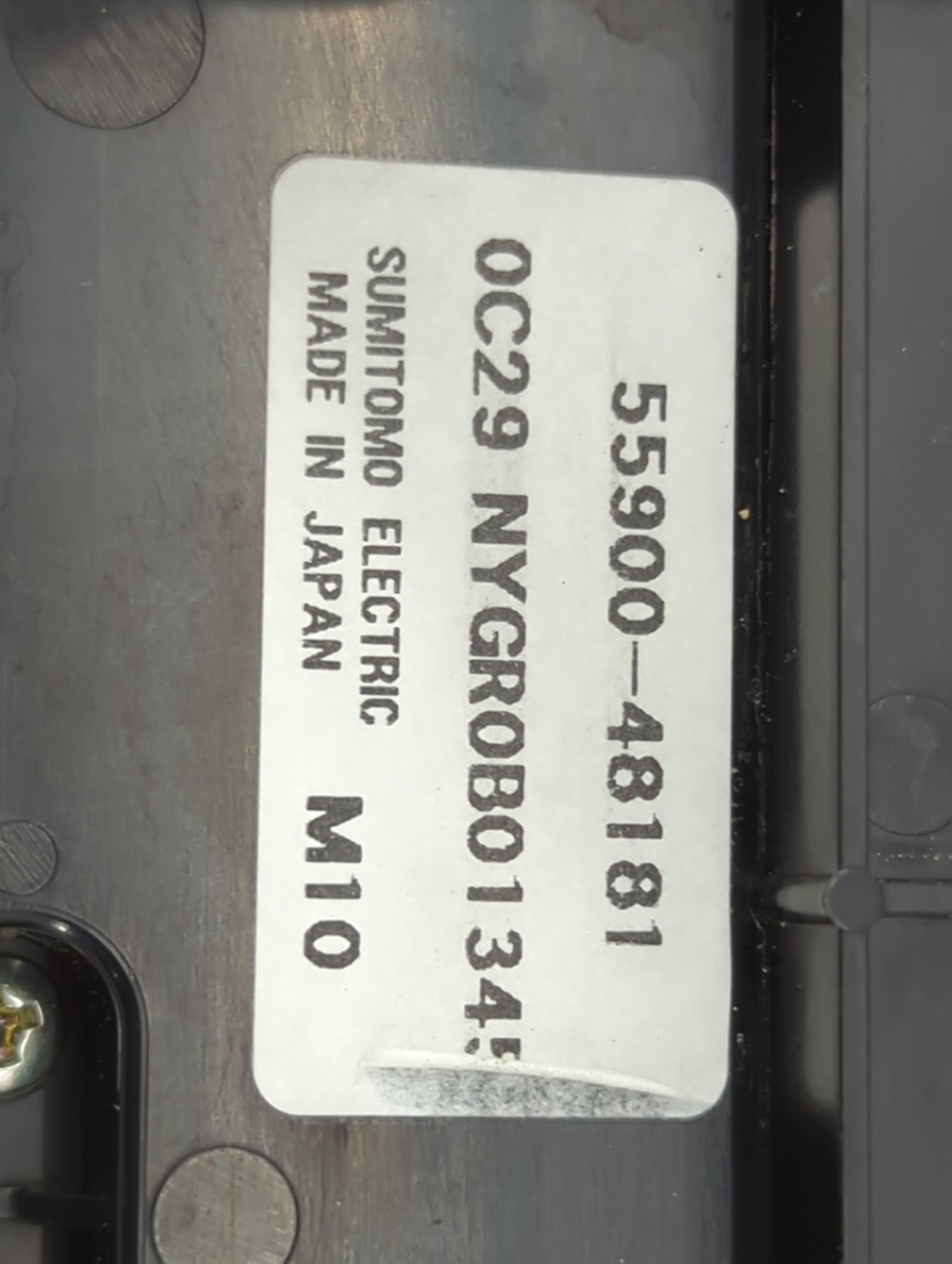 2010 Toyota Highlander Climate Control Module Temperature AC/Heater Replacement P/N:55900-48181 Fits OEM Used Auto Parts - O