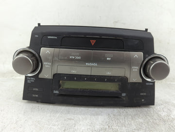 2010 Toyota Highlander Radio AM FM Cd Player Receiver Replacement P/N:86120-48E40-C0 CQ-JT8661AJ Fits OEM Used Auto Parts - 