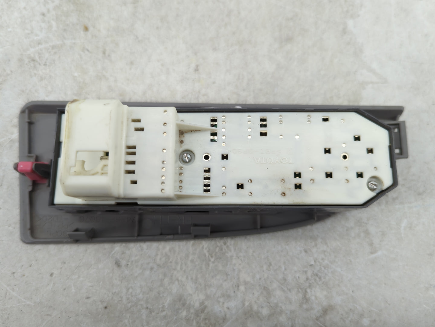 2008-2013 Toyota Highlander Master Power Window Switch Replacement Driver Side Left Fits OEM Used Auto Parts - Oemusedautopa