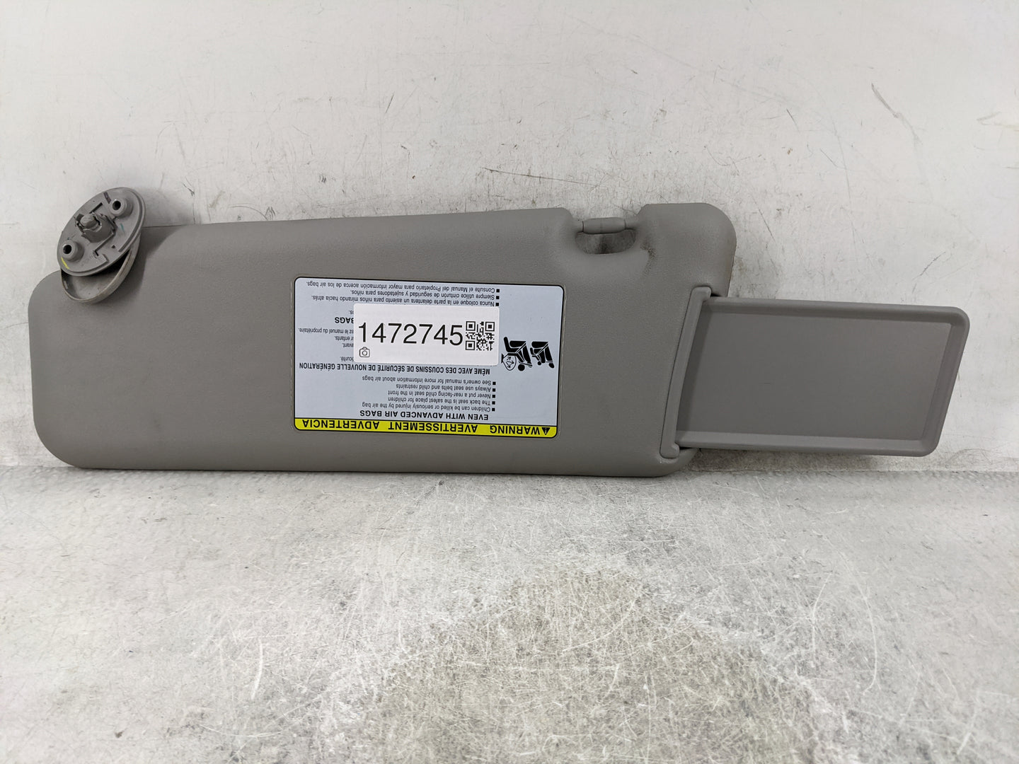 2008-2013 Toyota Highlander Sun Visor Shade Replacement Passenger Right Mirror Fits Fits 2008 2009 2010 2011 2012 2013 OEM U