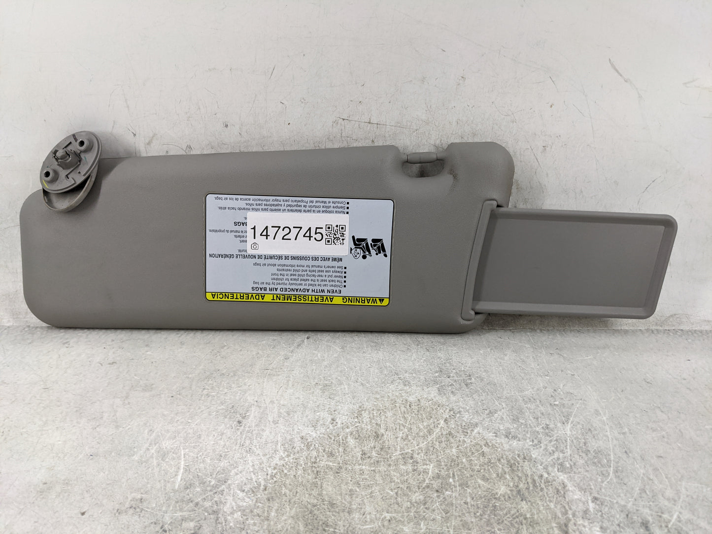 2008-2013 Toyota Highlander Sun Visor Shade Replacement Passenger Right Mirror Fits Fits 2008 2009 2010 2011 2012 2013 OEM U