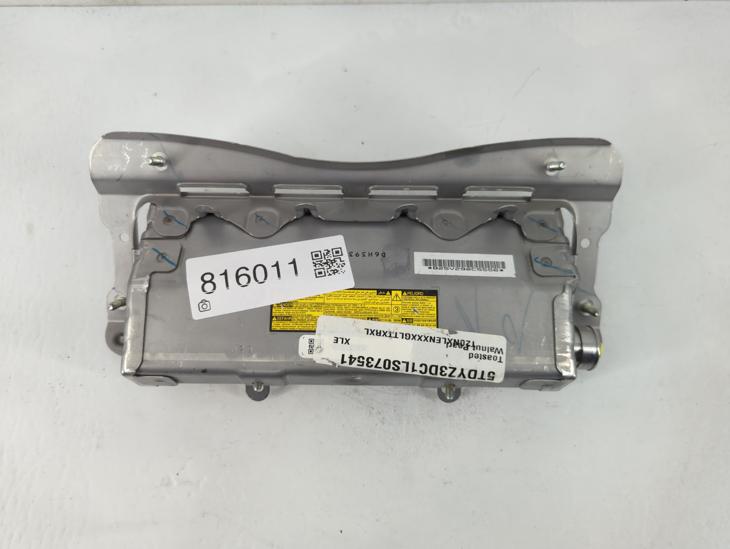 2008-2013 Toyota Highlander Air Bag Driver Left Steering Wheel Mounted - Oemusedautoparts1.com