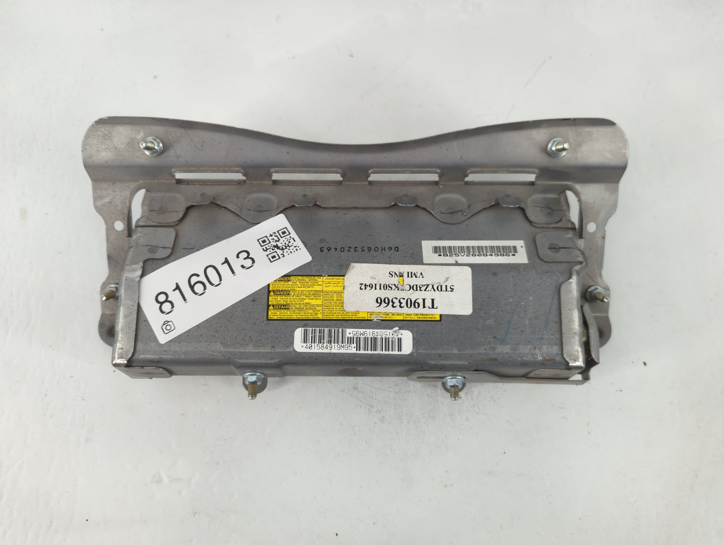 2008-2013 Toyota Highlander Passenger Curtain Air Bag Oem - Oemusedautoparts1.com