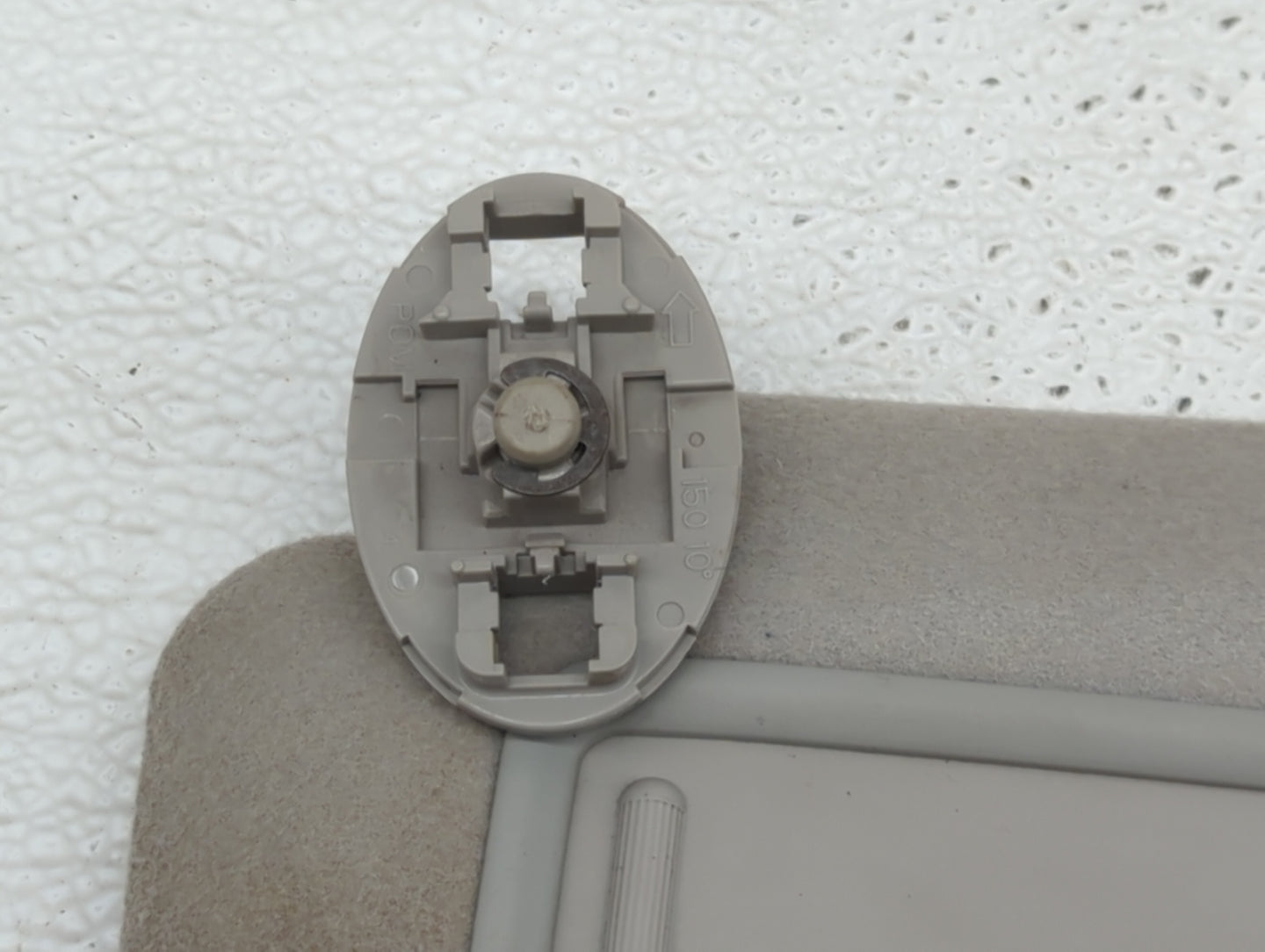2009-2014 Toyota Matrix Sun Visor Shade Replacement Driver Left Mirror Fits Fits 2009 2010 2011 2012 2013 2014 OEM Used Auto