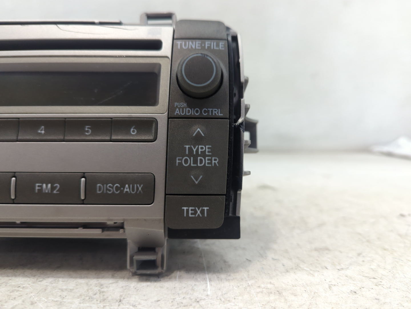 2009-2010 Toyota Matrix Radio AM FM Cd Player Receiver Replacement P/N:86120-02710 123000-01100000, MG302203 Fits Fits 2009 