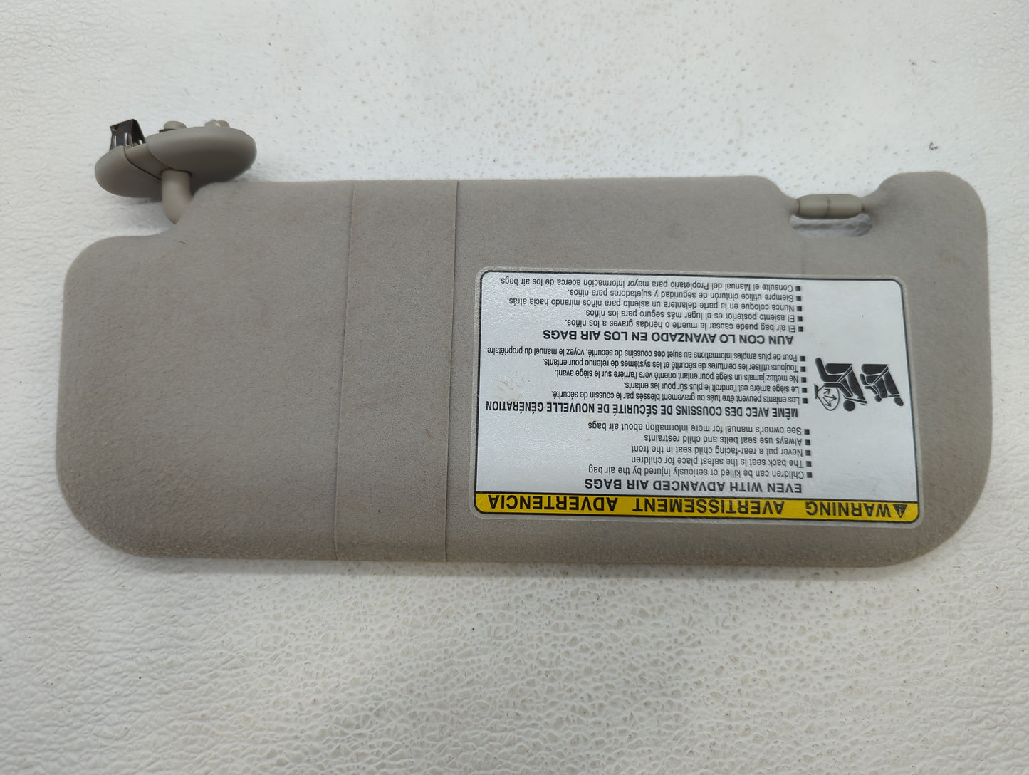 2009-2014 Toyota Matrix Sun Visor Shade Replacement Passenger Right Mirror Fits Fits 2009 2010 2011 2012 2013 2014 OEM Used 