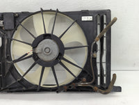 2009-2014 Toyota Matrix Left Radiator Fan Motor Assembly Cream - Oemusedautoparts1.com