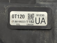 2009-2014 Toyota Matrix Left Radiator Fan Motor Assembly Cream - Oemusedautoparts1.com