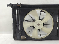 2009-2014 Toyota Matrix Left Radiator Fan Motor Assembly Cream - Oemusedautoparts1.com