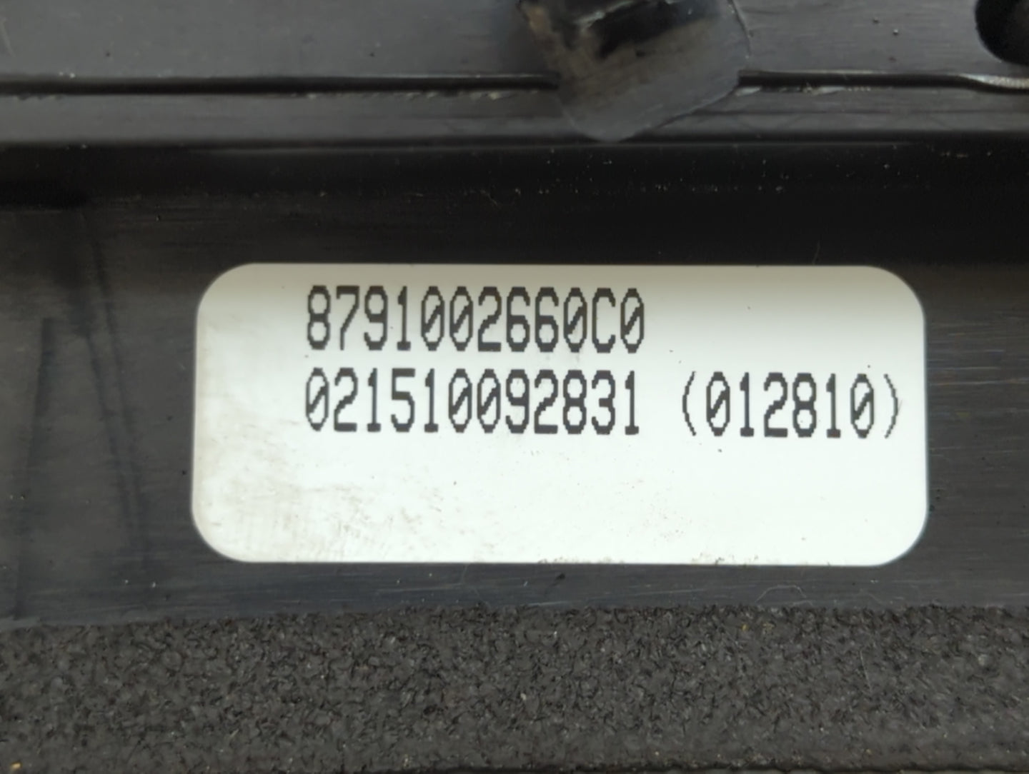 2010 Toyota Matrix Passenger Side View Mirror - Right Door Mirror OEM Used - Oemusedautoparts1.com