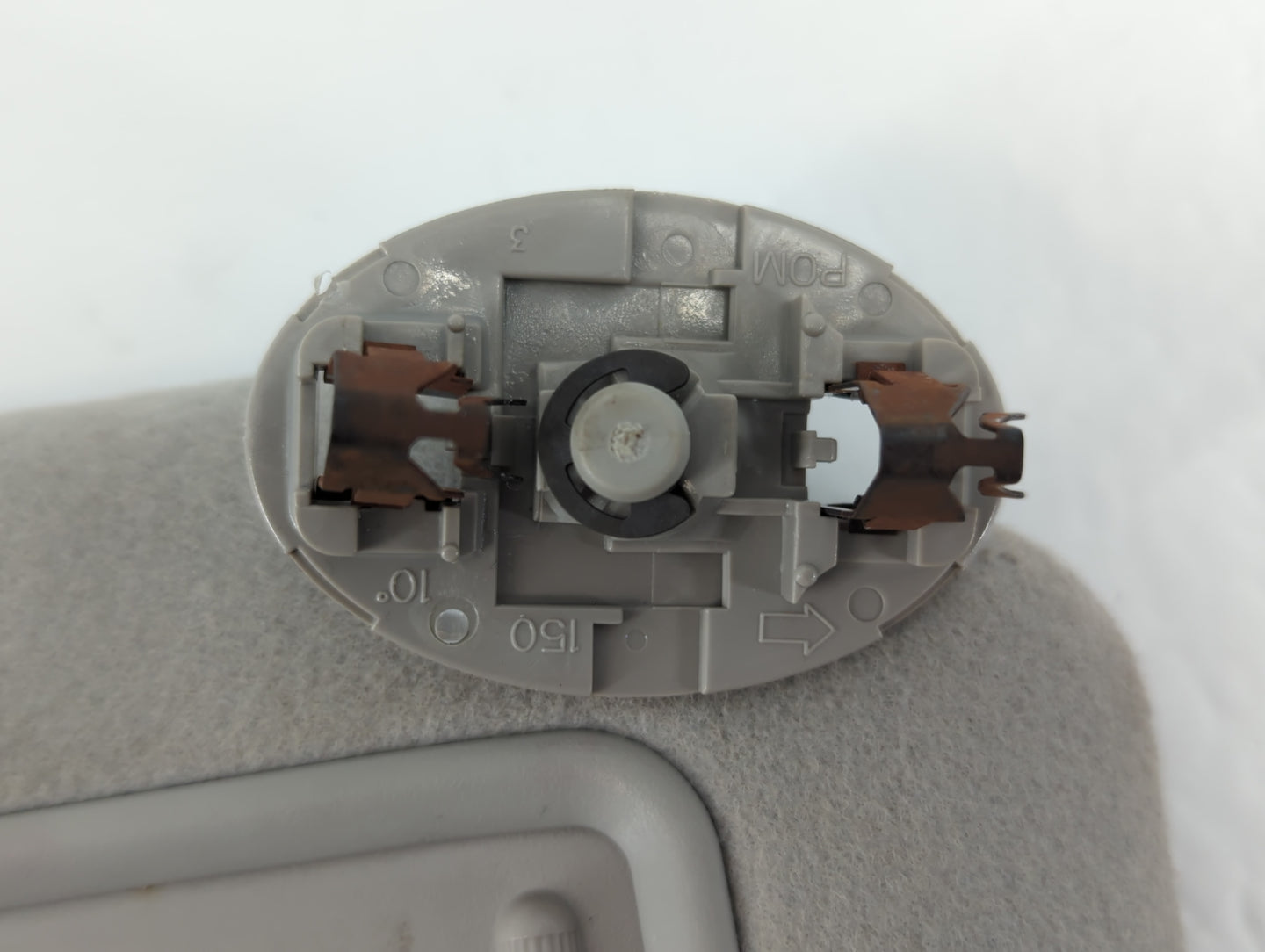 2009-2014 Toyota Matrix Sun Visor Shade Replacement Passenger Right Mirror Fits Fits 2009 2010 2011 2012 2013 2014 OEM Used 