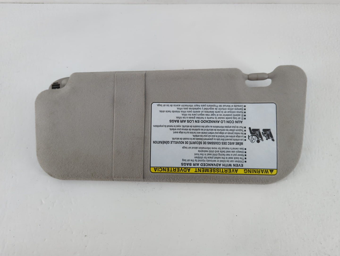 2009-2014 Toyota Matrix Sun Visor Shade Replacement Passenger Right Mirror Fits Fits 2009 2010 2011 2012 2013 2014 OEM Used 