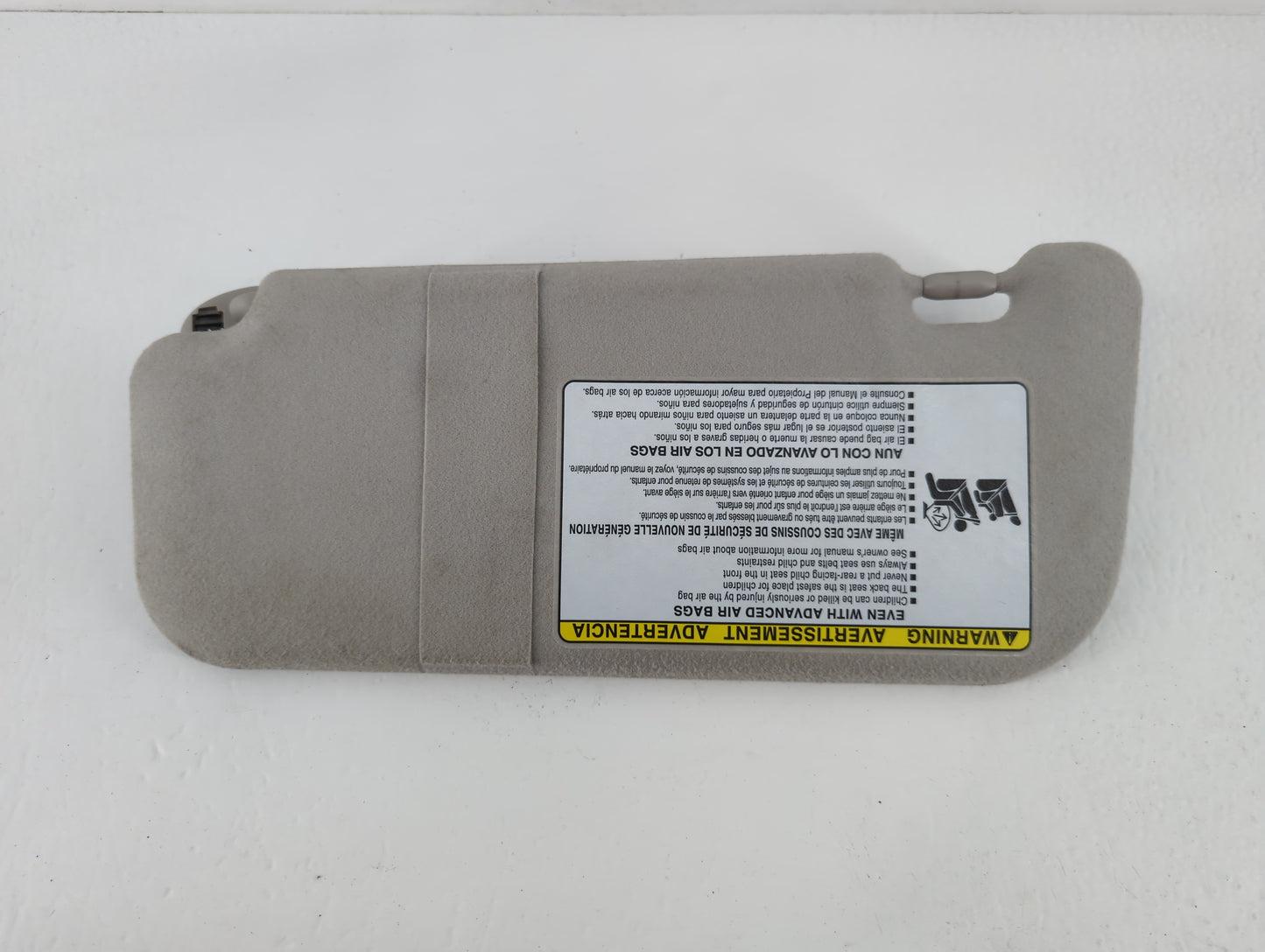 2009-2014 Toyota Matrix Sun Visor Shade Replacement Passenger Right Mirror Fits Fits 2009 2010 2011 2012 2013 2014 OEM Used 