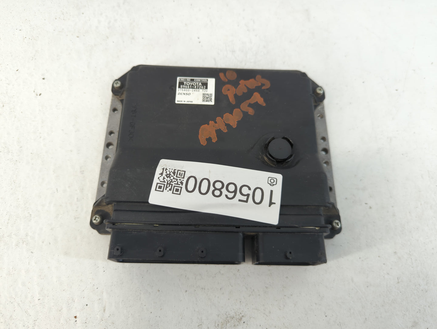 2010 Toyota Prius PCM Engine Control Computer ECU ECM PCU OEM P/N:89661-47262 Fits OEM Used Auto Parts - Oemusedautoparts1.c