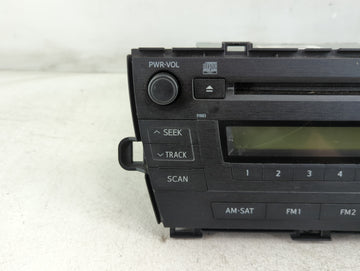 2010-2011 Toyota Prius Radio AM FM Cd Player Receiver Replacement P/N:86120-47290 Fits Fits 2010 2011 OEM Used Auto Parts