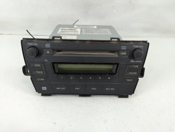 2010-2011 Toyota Prius Radio AM FM Cd Player Receiver Replacement P/N:86120-47290 Fits Fits 2010 2011 OEM Used Auto Parts - 