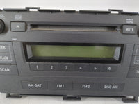 2010-2011 Toyota Prius Radio AM FM Cd Player Receiver Replacement P/N:86120-47290 Fits Fits 2010 2011 OEM Used Auto Parts - 