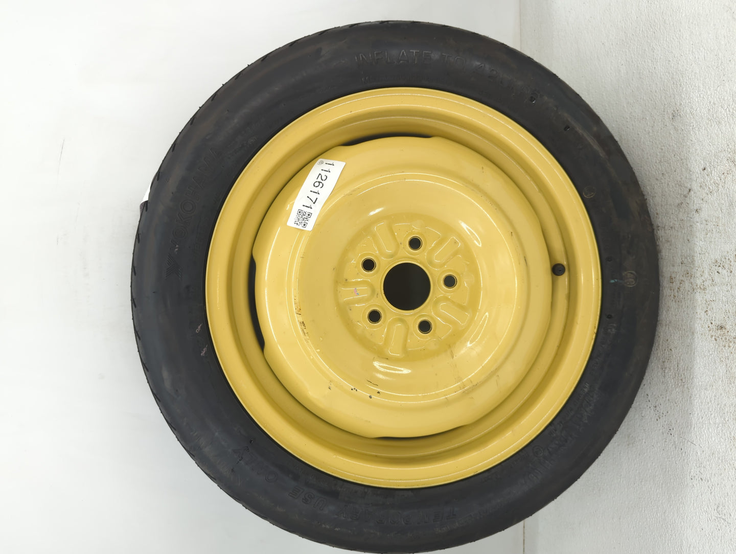2004-2015 Toyota Prius Spare Donut Tire Wheel Rim Oem - Oemusedautoparts1.com