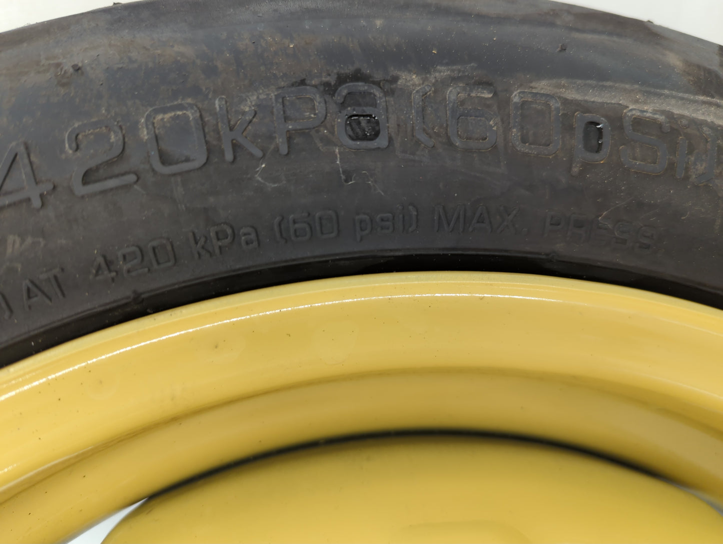 2004-2015 Toyota Prius Spare Donut Tire Wheel Rim Oem - Oemusedautoparts1.com