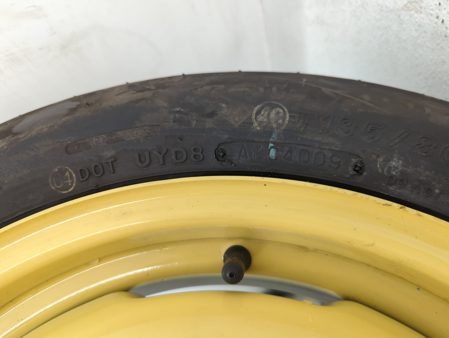 2004-2015 Toyota Prius Spare Donut Tire Wheel Rim Oem - Oemusedautoparts1.com