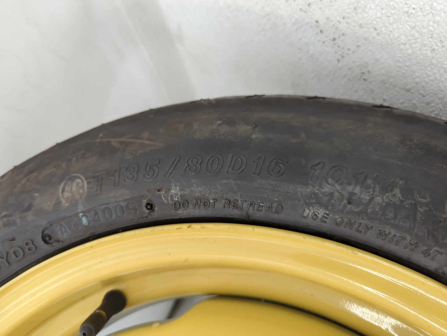 2004-2015 Toyota Prius Spare Donut Tire Wheel Rim Oem - Oemusedautoparts1.com