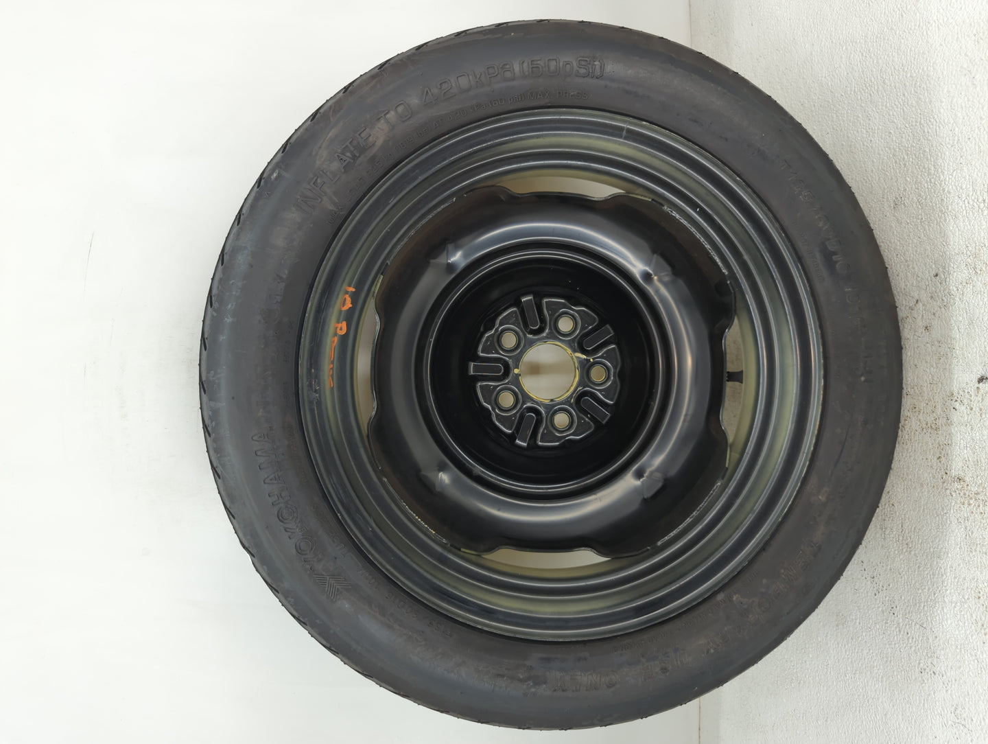 2004-2015 Toyota Prius Spare Donut Tire Wheel Rim Oem - Oemusedautoparts1.com