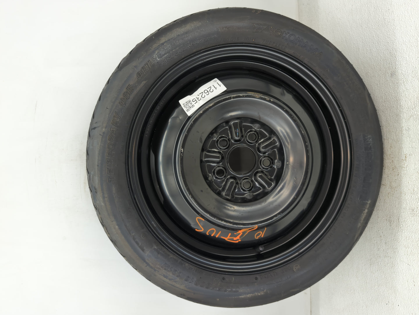 2004-2015 Toyota Prius Spare Donut Tire Wheel Rim Oem - Oemusedautoparts1.com