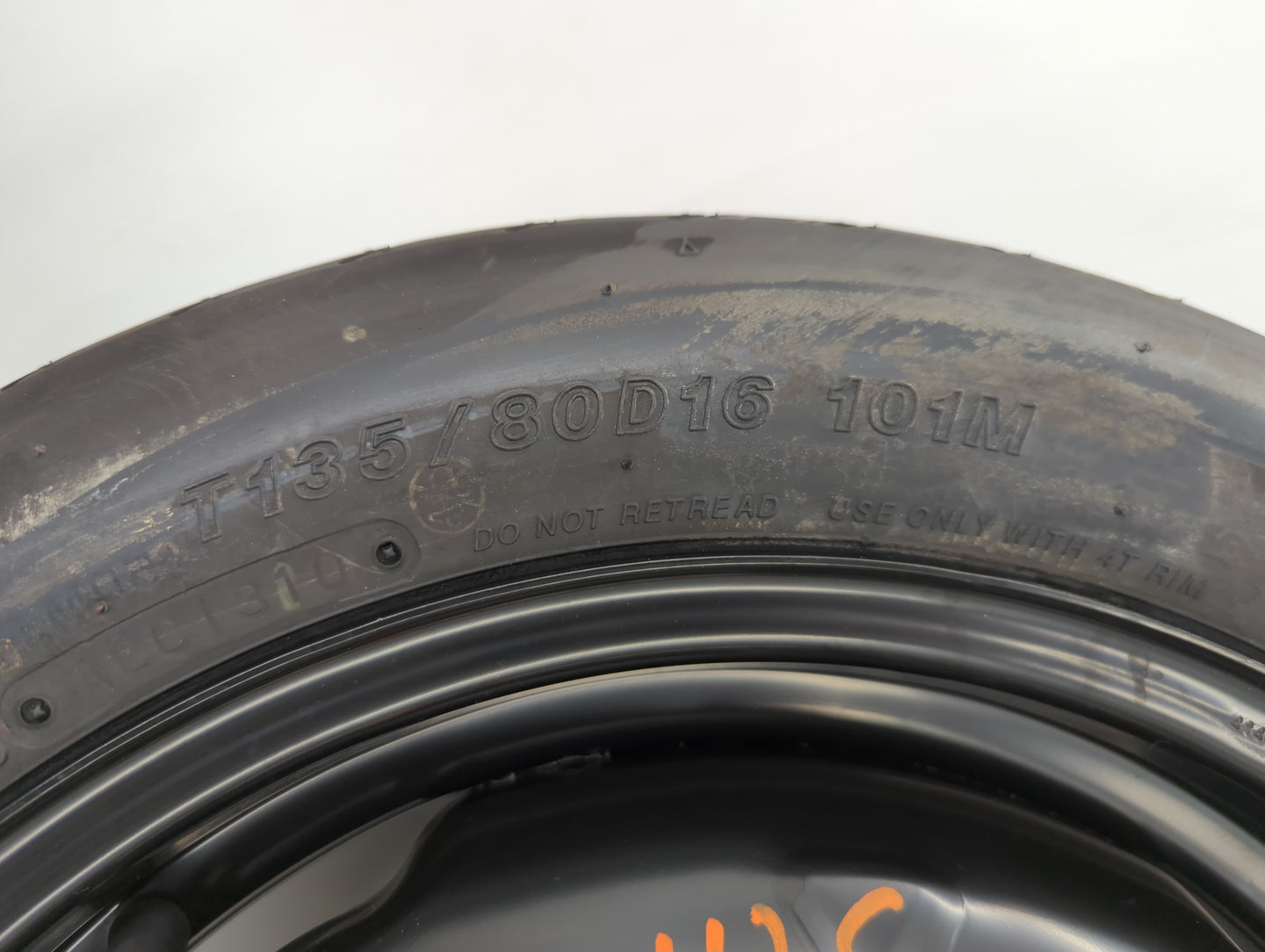 2004-2015 Toyota Prius Spare Donut Tire Wheel Rim Oem - Oemusedautoparts1.com