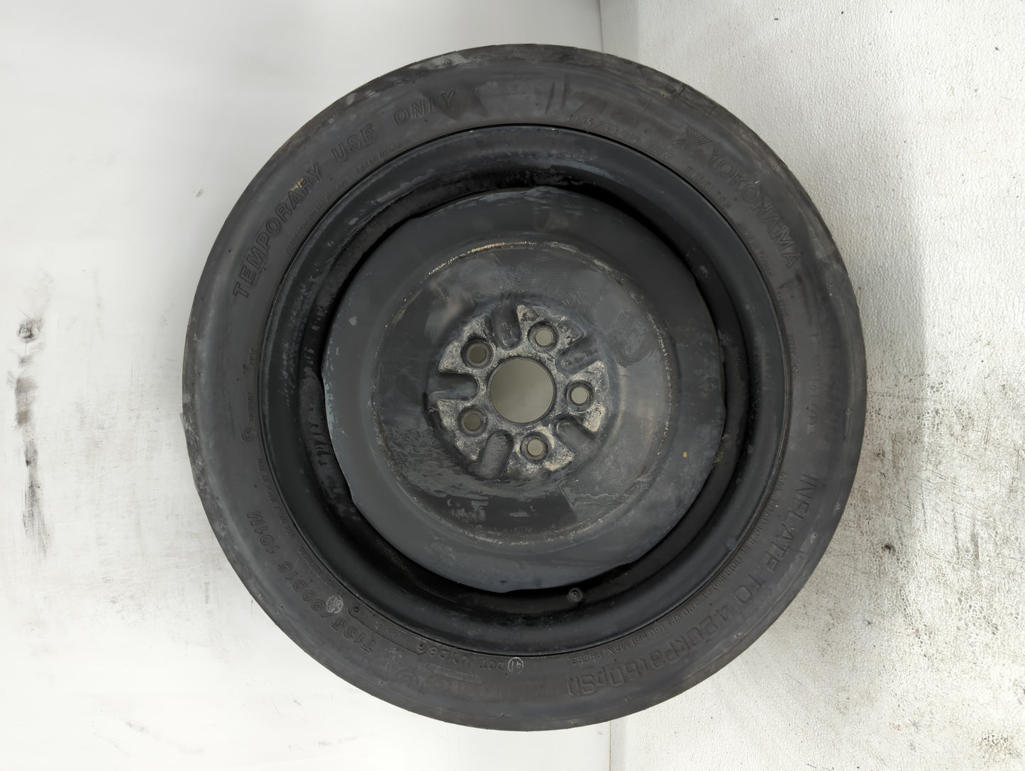 2004-2015 Toyota Prius Spare Donut Tire Wheel Rim Oem - Oemusedautoparts1.com