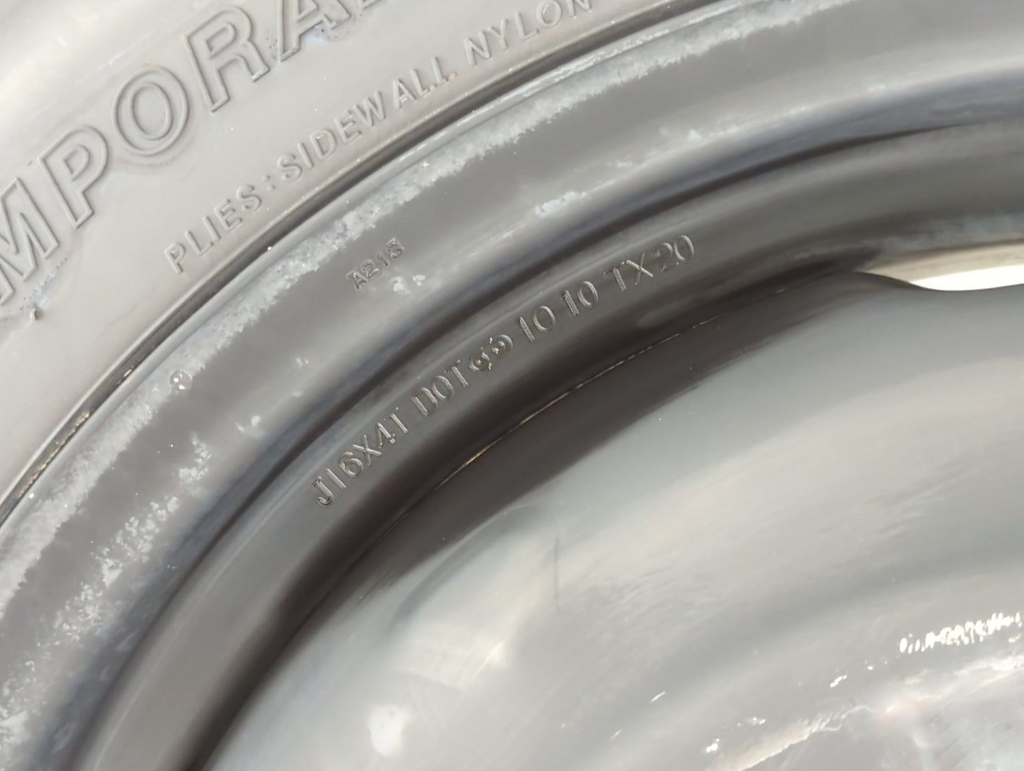 2004-2015 Toyota Prius Spare Donut Tire Wheel Rim Oem - Oemusedautoparts1.com