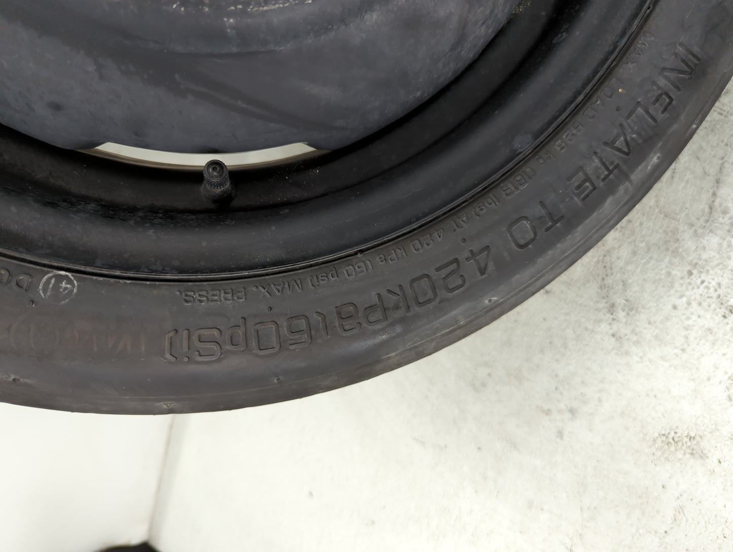 2004-2015 Toyota Prius Spare Donut Tire Wheel Rim Oem - Oemusedautoparts1.com