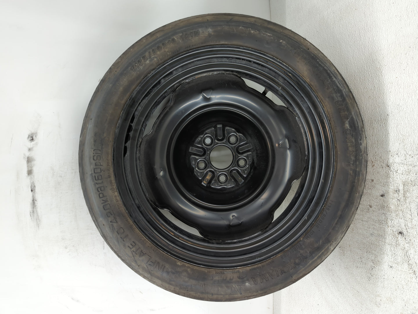 2004-2015 Toyota Prius Spare Donut Tire Wheel Rim Oem - Oemusedautoparts1.com