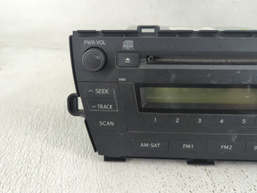 2010-2011 Toyota Prius Radio AM FM Cd Player Receiver Replacement P/N:86120-47290 Fits Fits 2010 2011 OEM Used Auto Parts