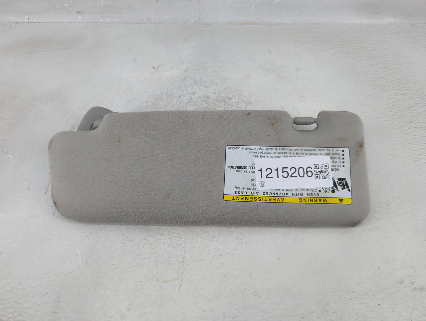 2010-2015 Toyota Prius Sun Visor Shade Replacement Passenger Right Mirror Fits Fits 2010 2011 2012 2013 2014 2015 OEM Used A